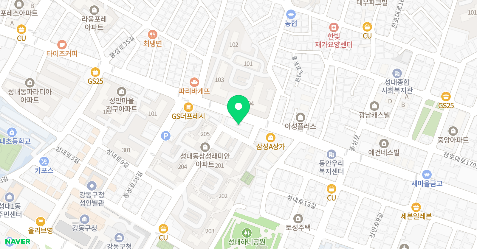 콕스 영어 위치
