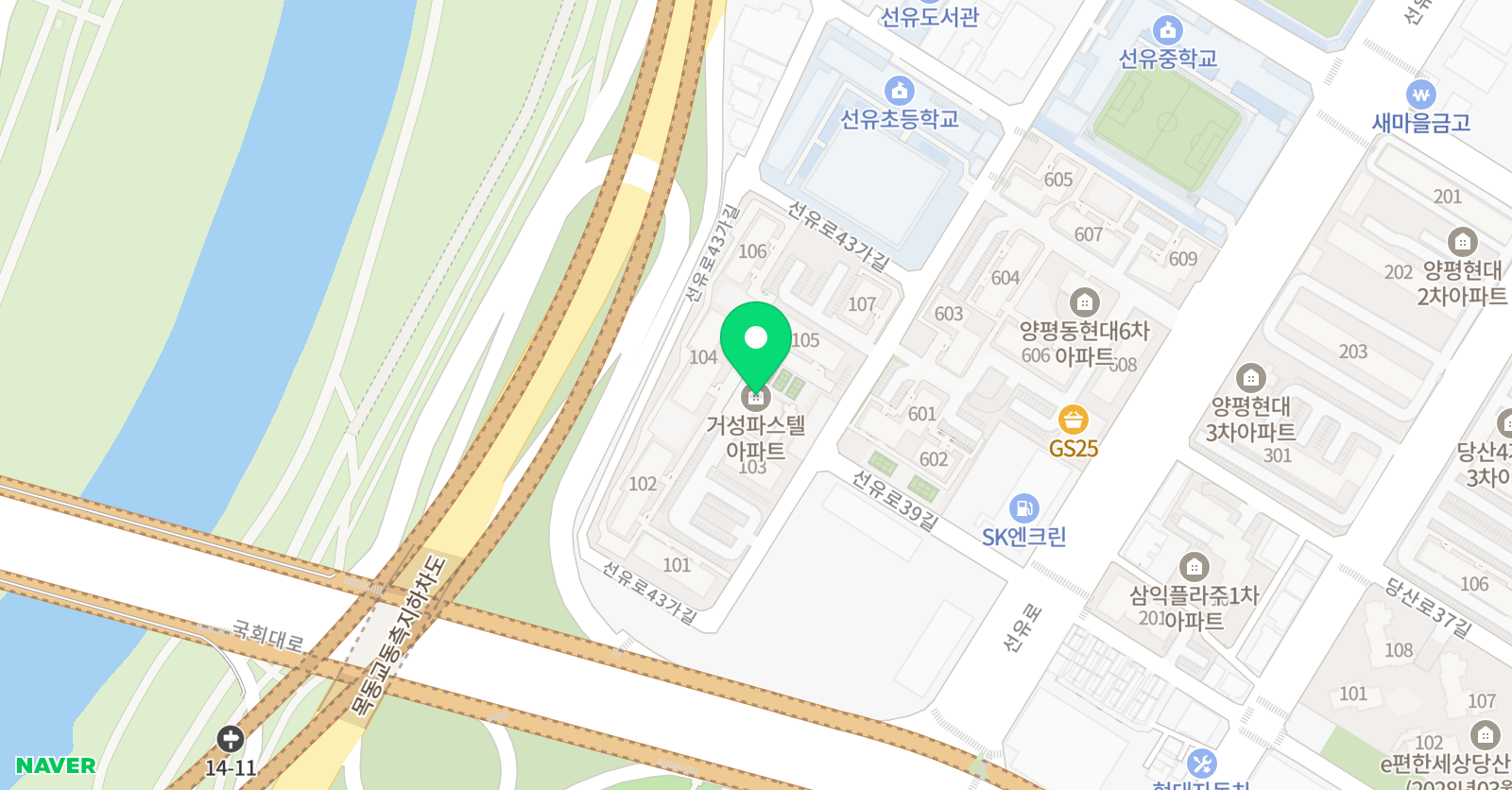 화랑 태권도장 위치