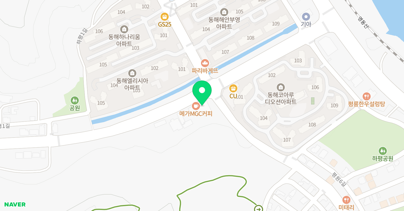 그래빗 영어학원 위치
