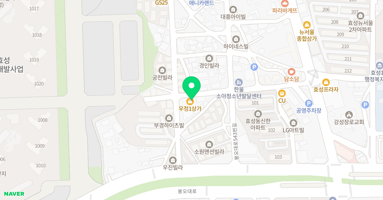 하임학원 위치