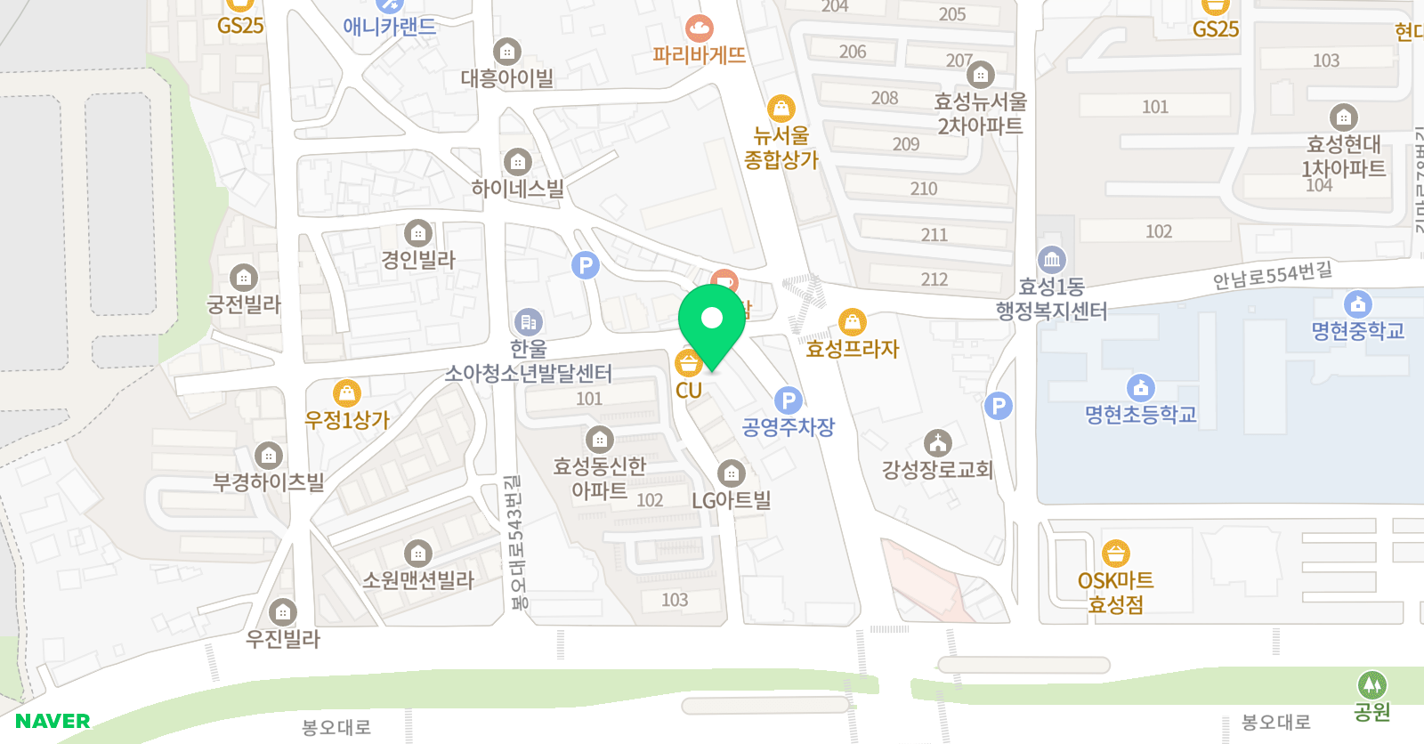카이스트 영어학원 위치