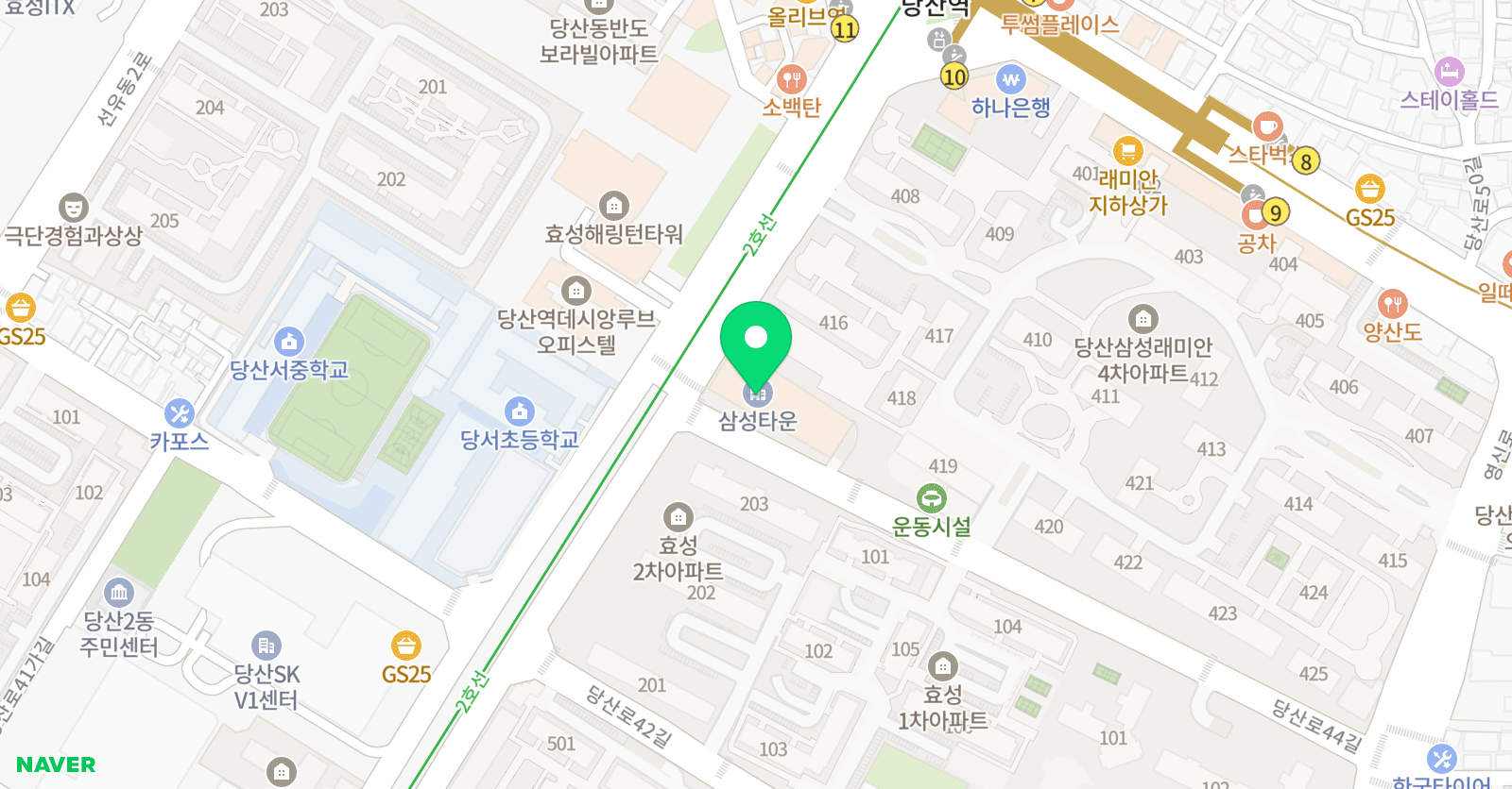 점프 잉글리쉬플러스 학원 위치