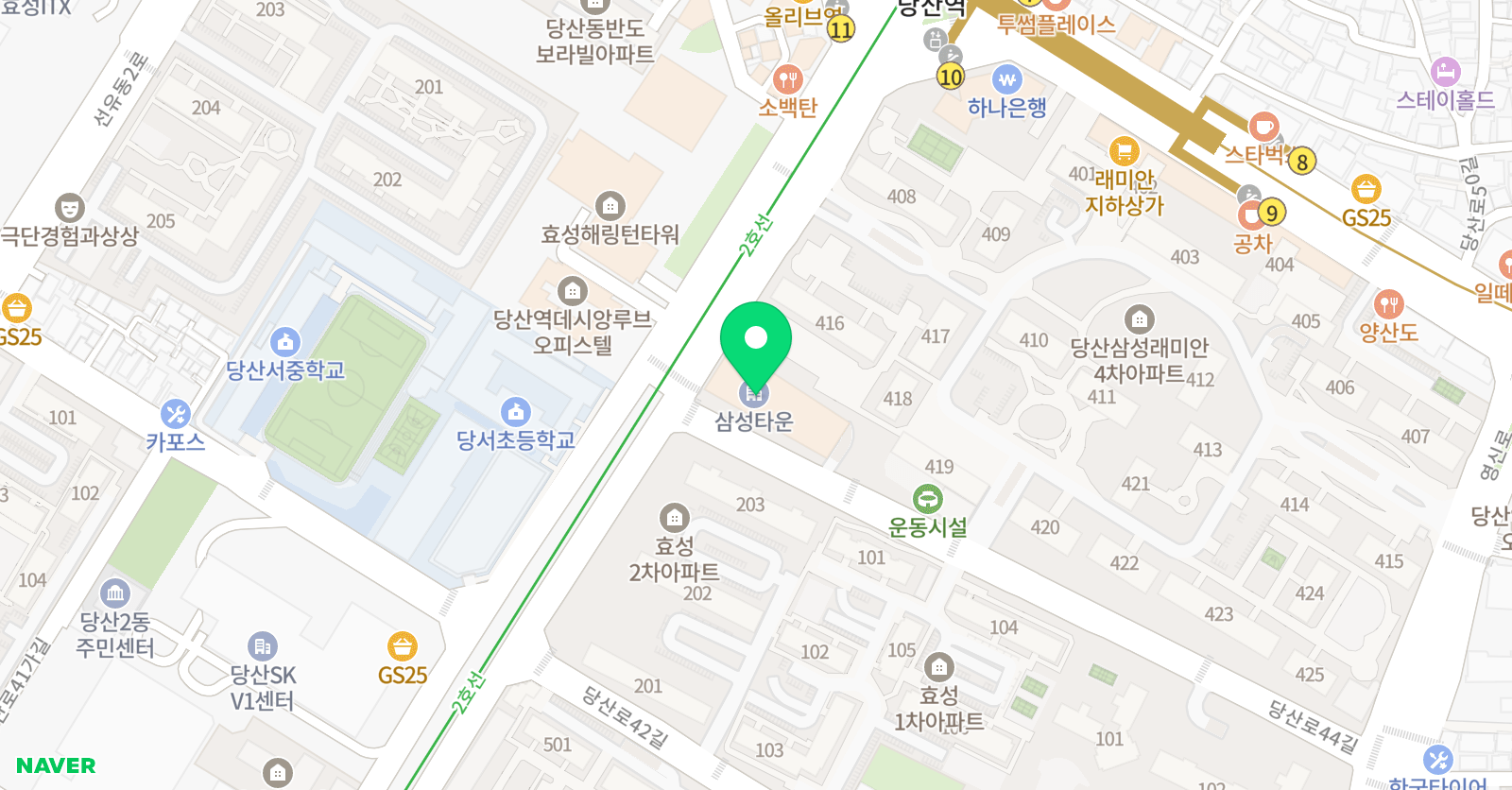 메카 에스앤피 학원 위치