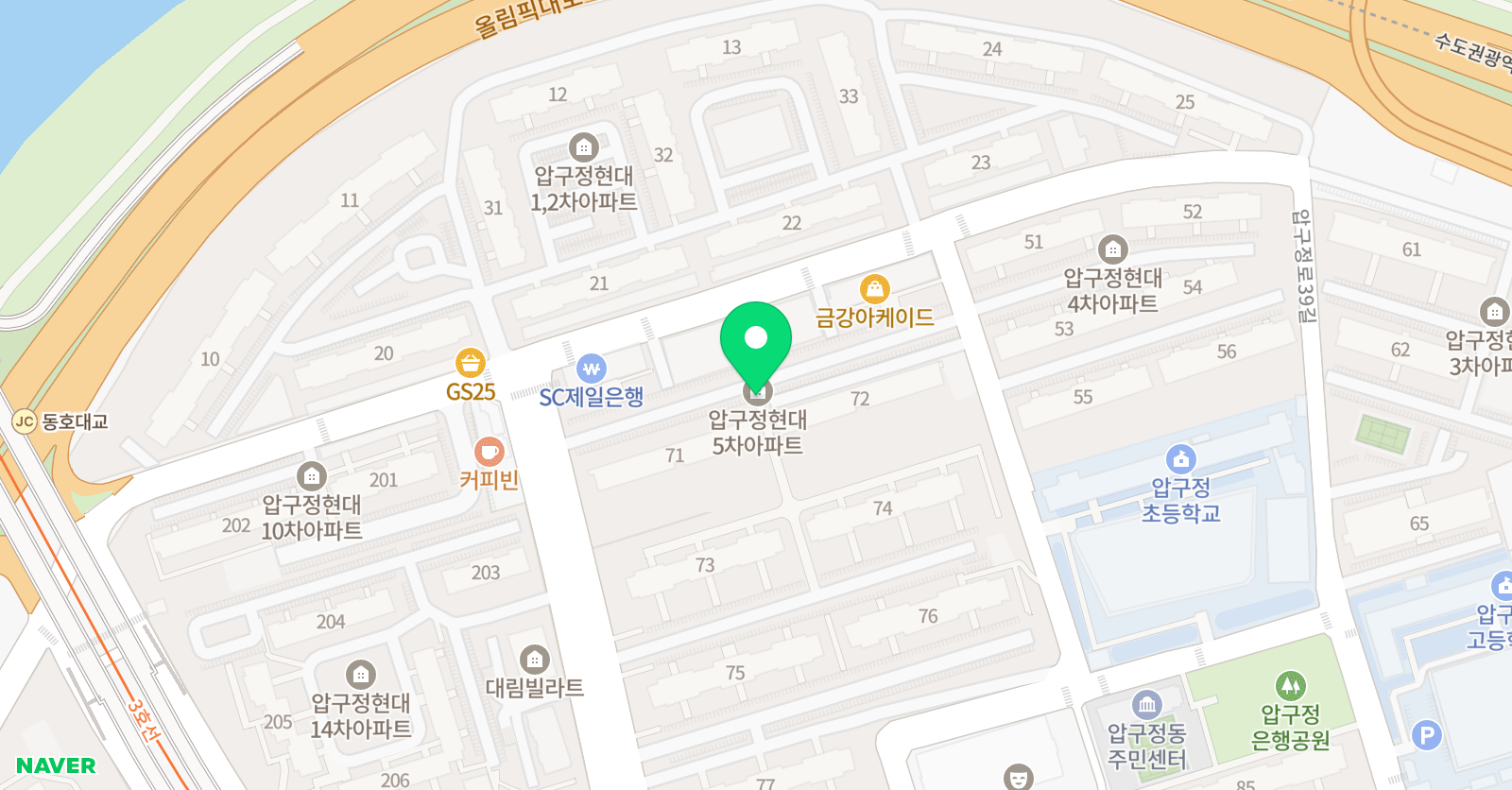 한수위 수학교습소 위치