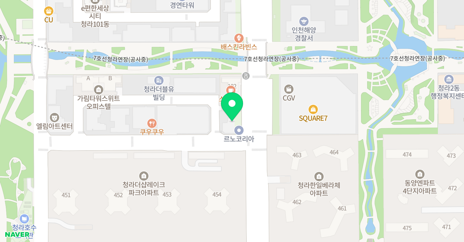 청라 SLP 위치