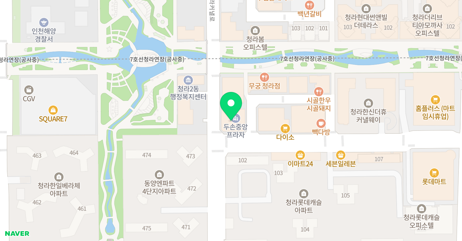 숲소리 음악학원 위치
