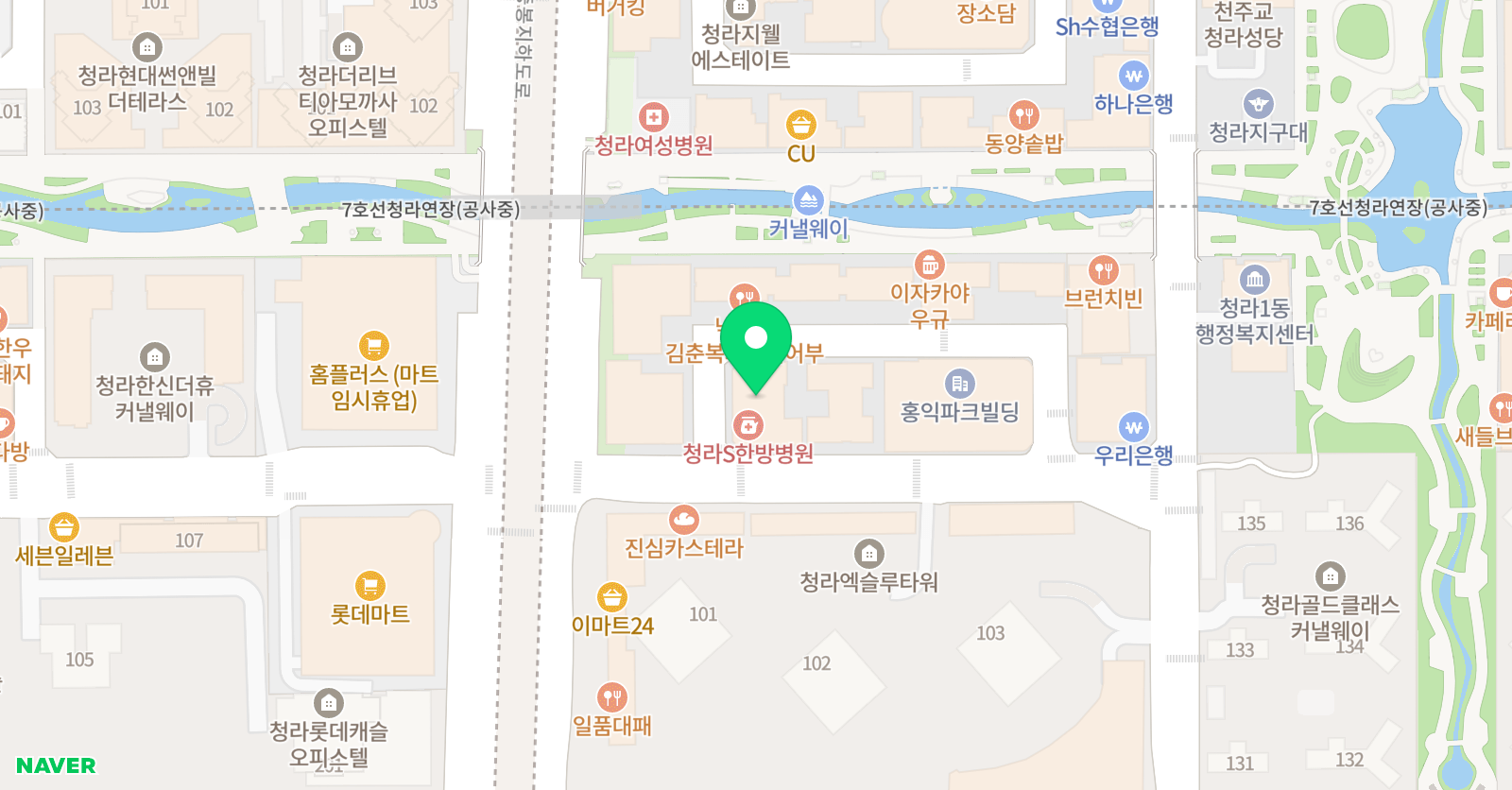 탑엘리트 영수학원 위치