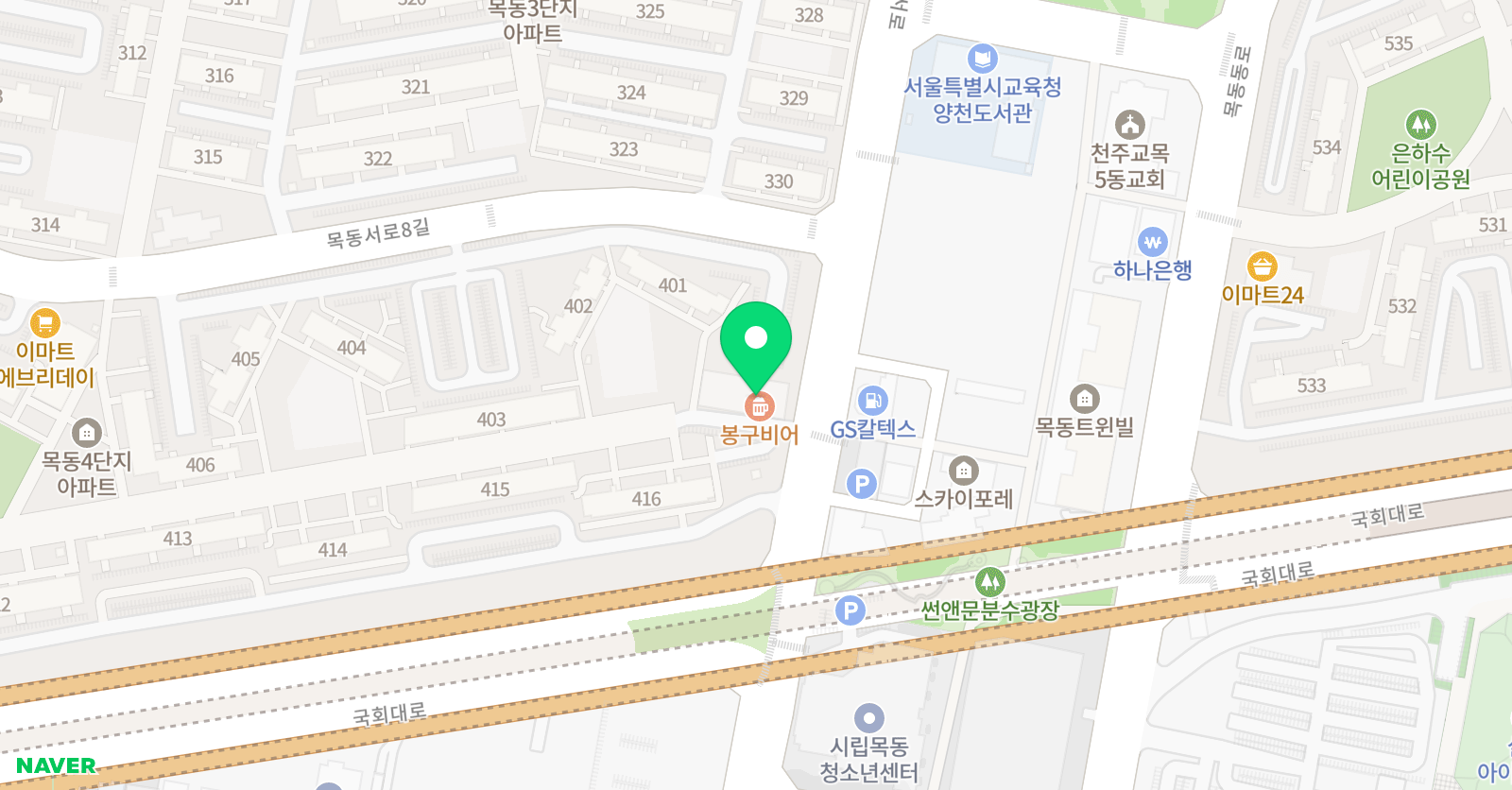 브릴란떼 미술 위치