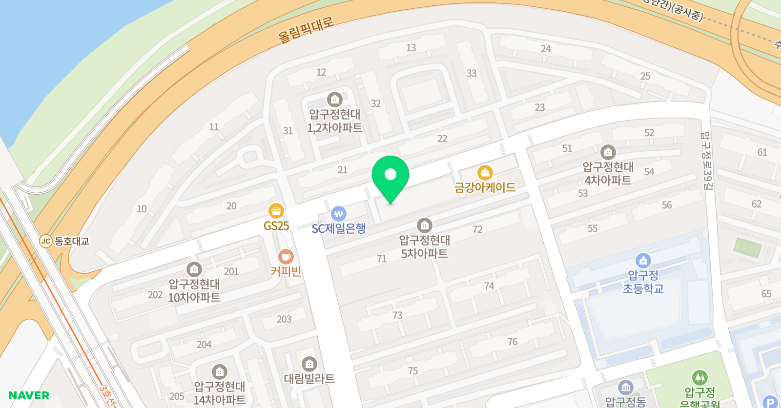 샤콘느 바이올린교습소 위치