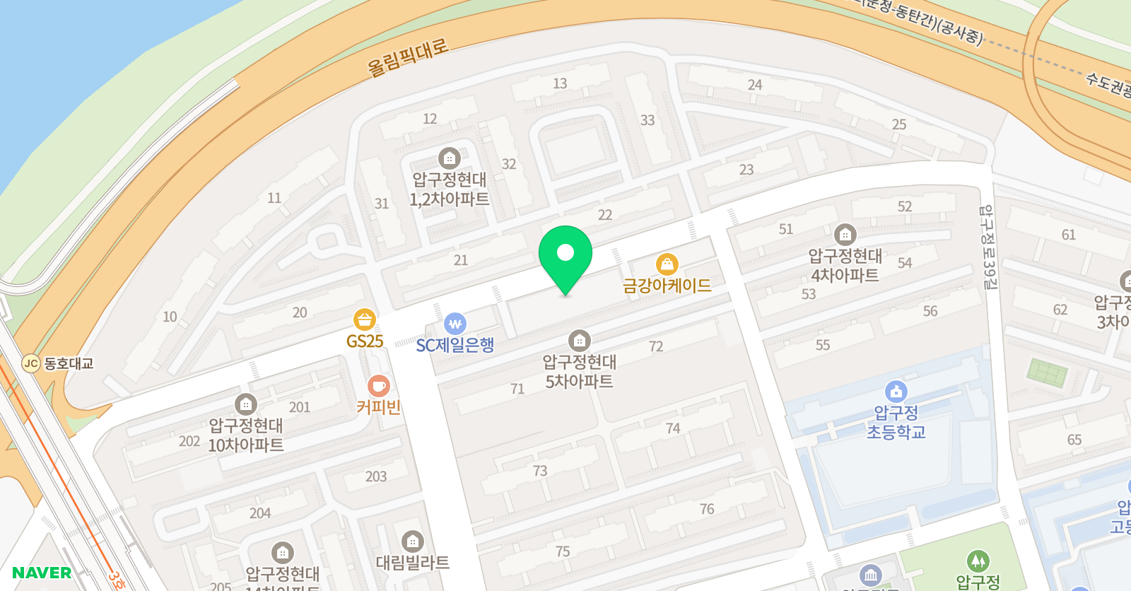 아코르데 음악학원 위치