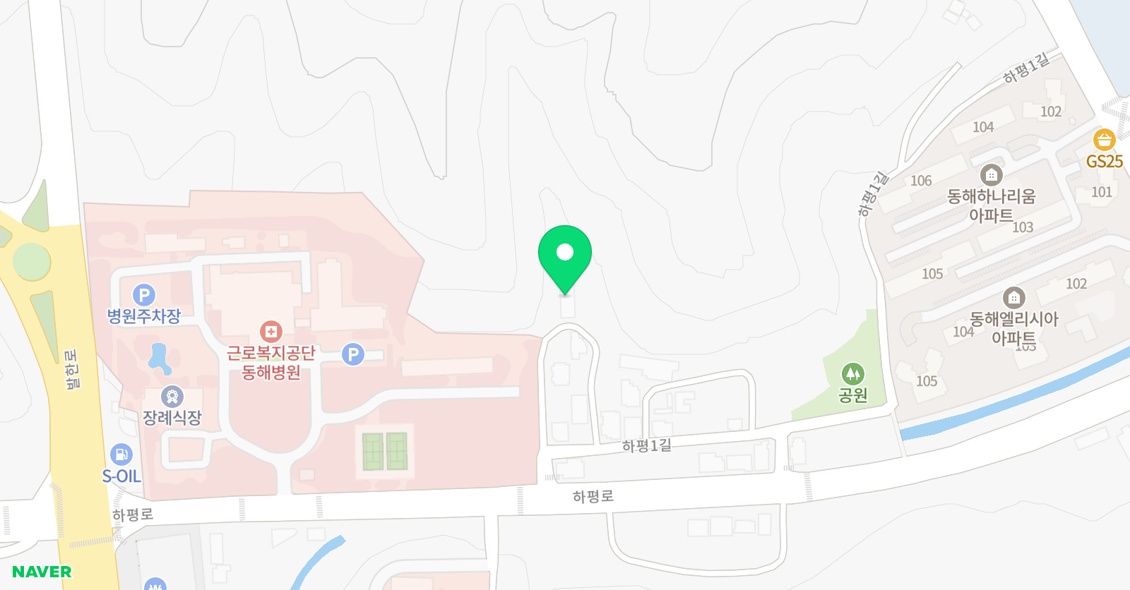 용인대 태권도장 평릉도장 위치