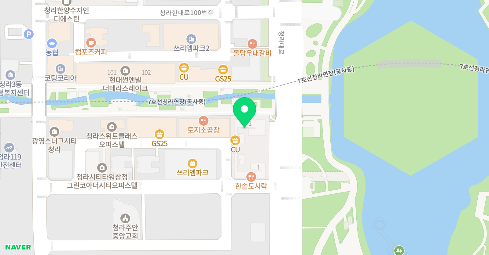 리즈발레스튜디오 위치