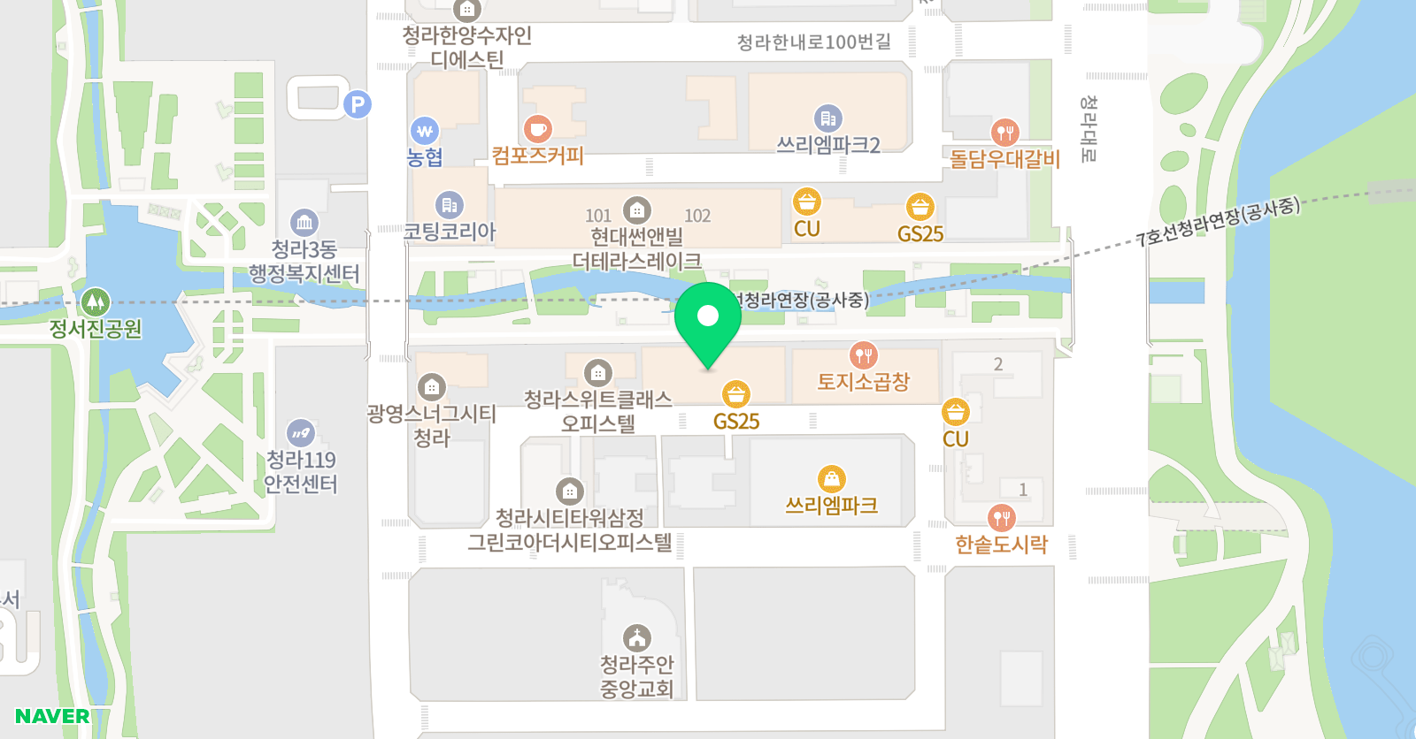 와이에스축구클럽 위치