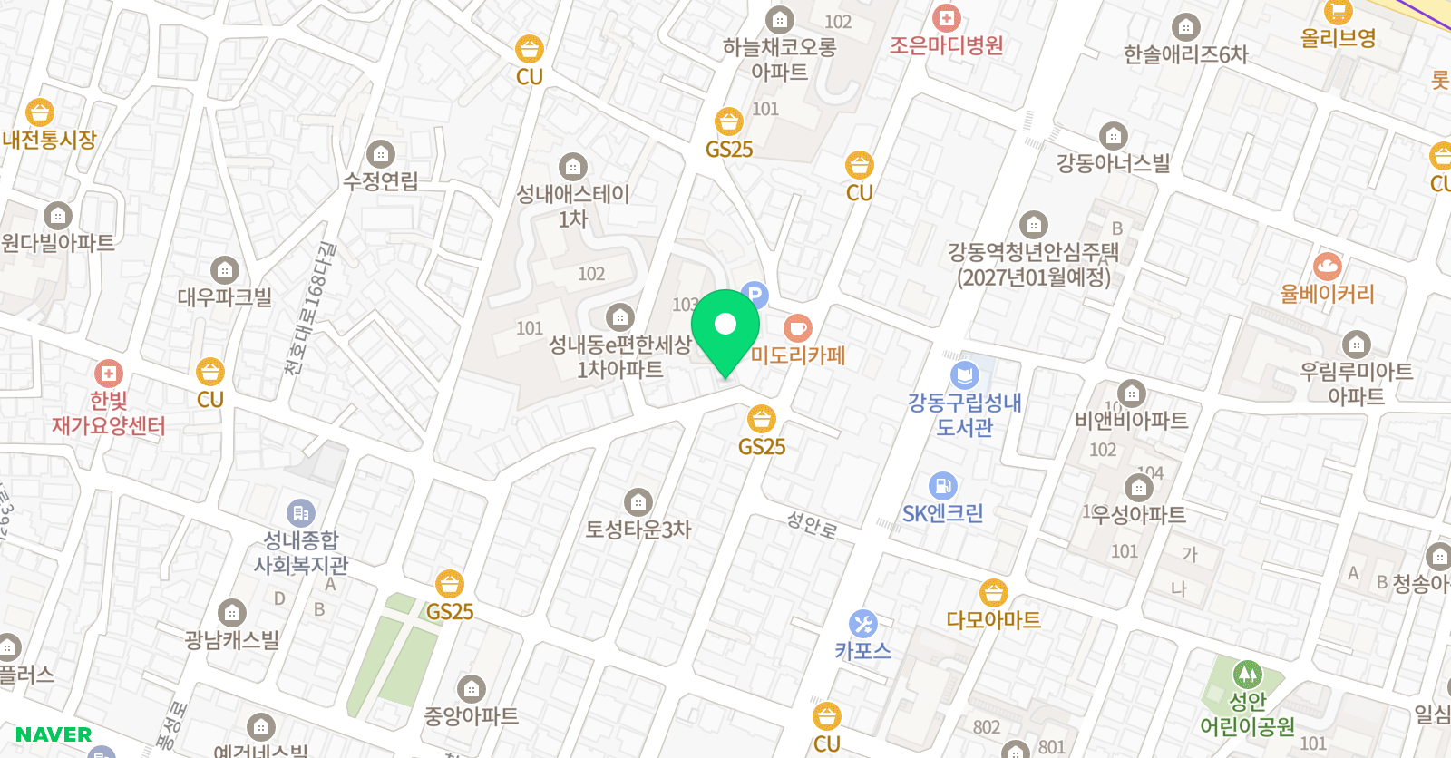 나의화실 미술교습소 위치