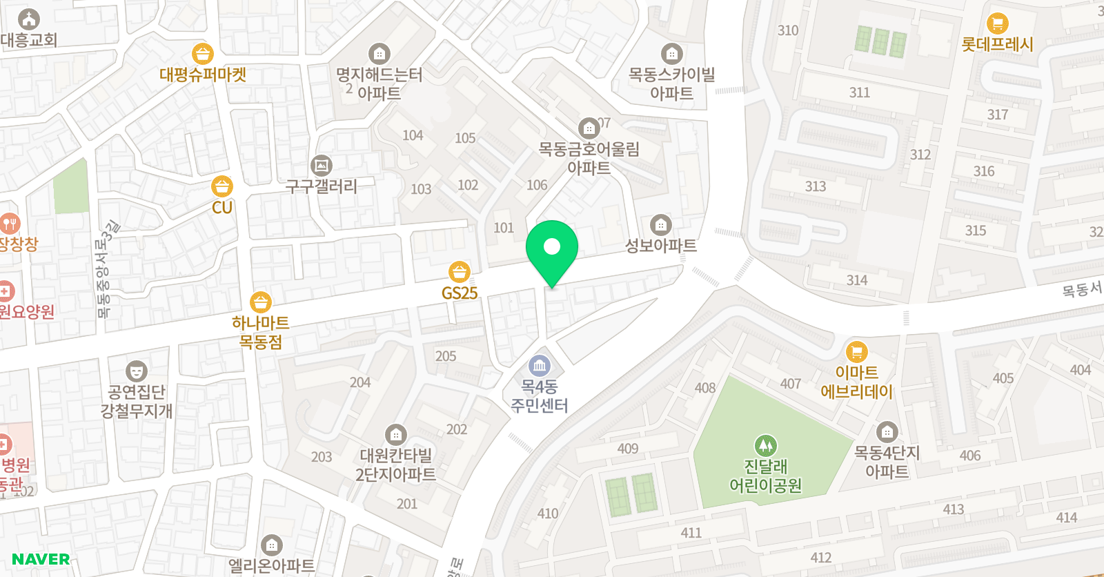 태즈 스포츠클럽 위치