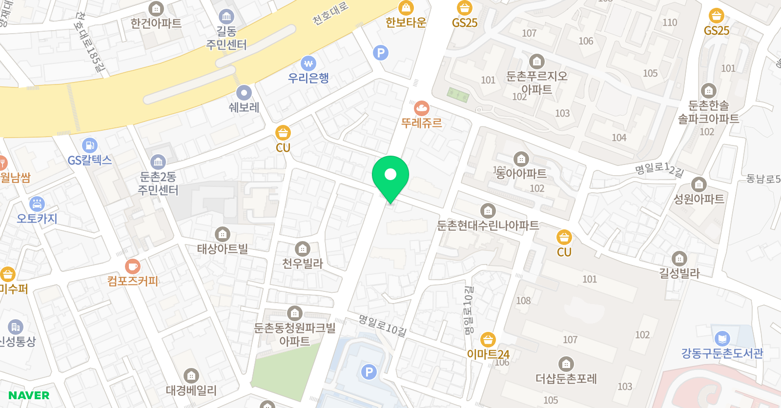 이솔이 음악교습소 위치