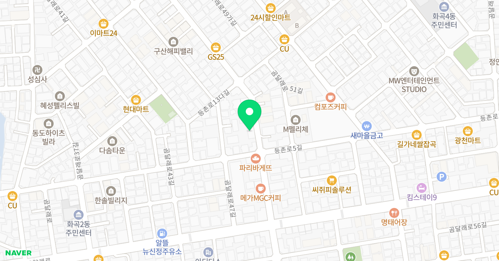 비전 태권도장 위치