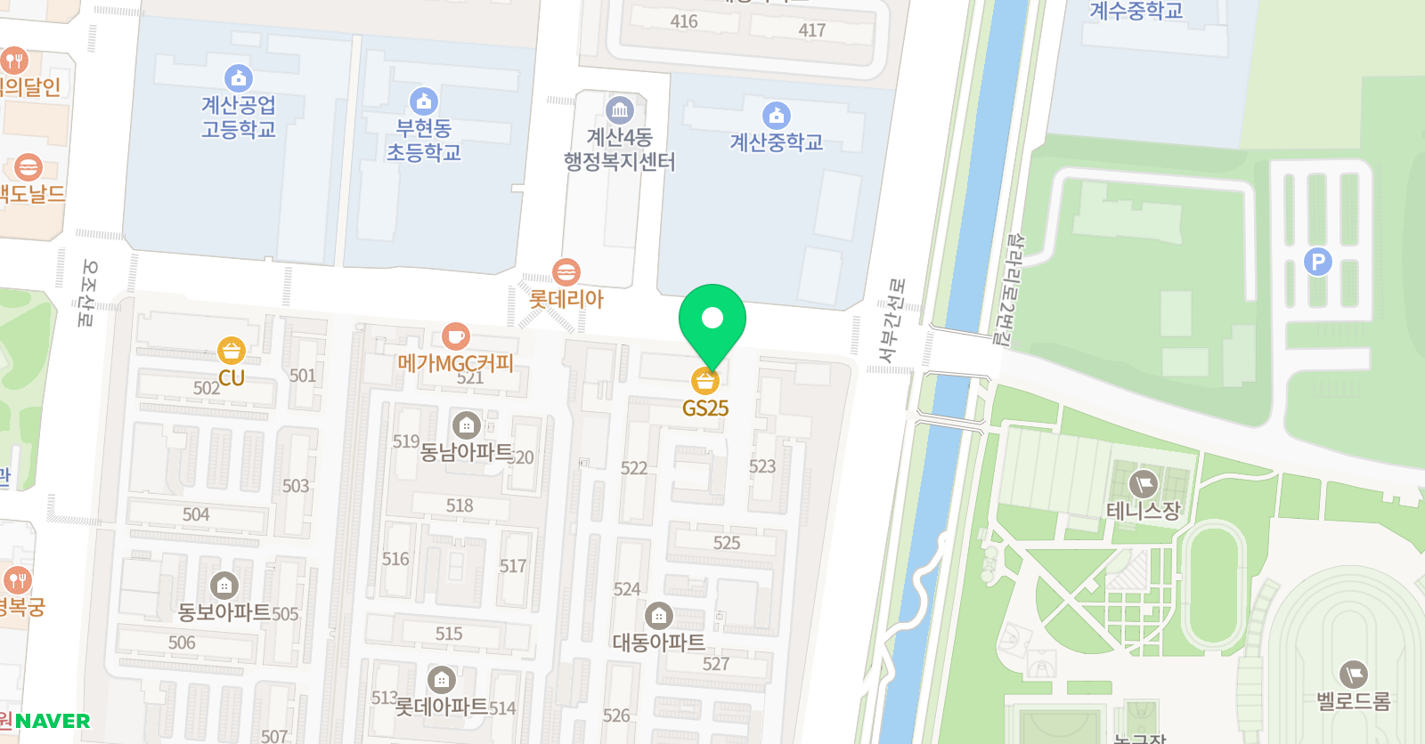 서현 음악학원 위치