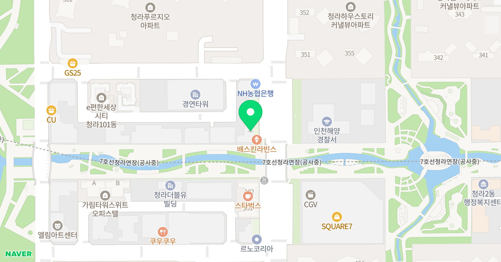바른서가 국어논술학원 위치