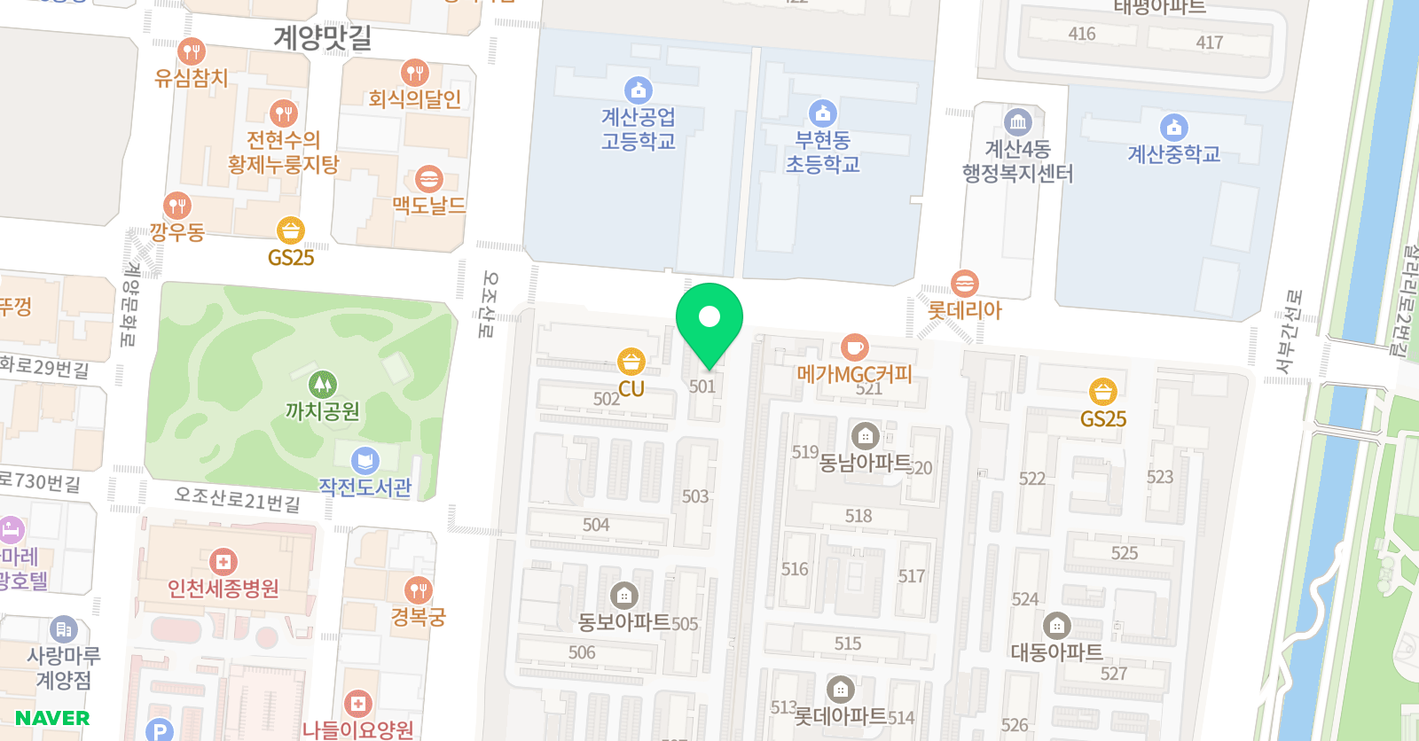 강민근 국어논술 계양캠퍼스 위치