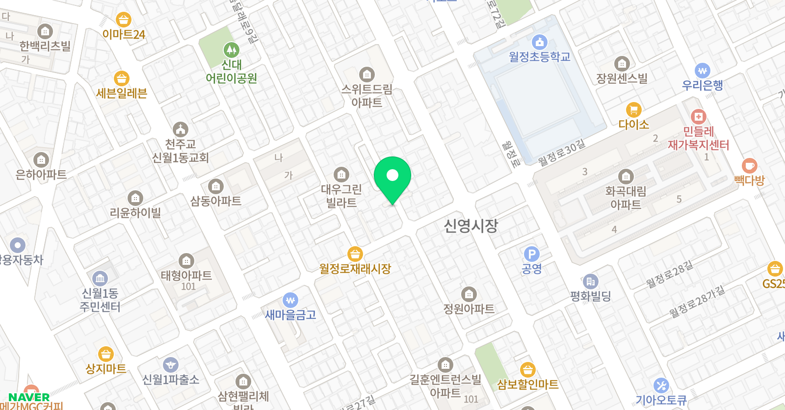 플라톤독서토론논술 월정교습소 위치