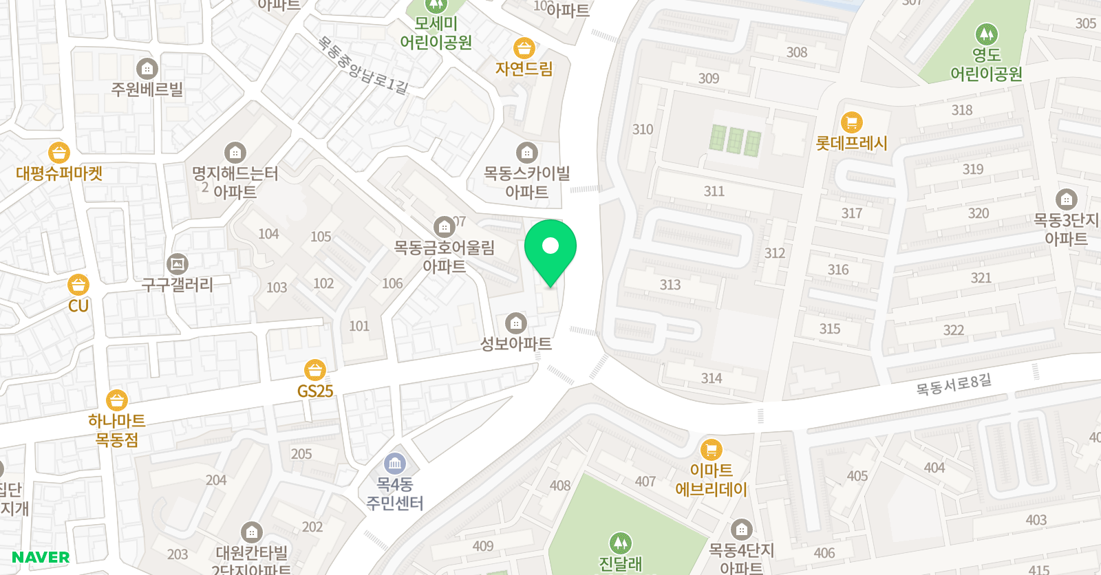 뉴튼 학원 위치