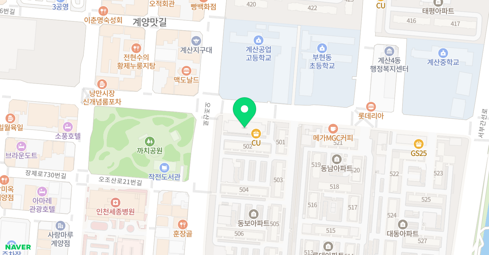 포트잉글리쉬 위치