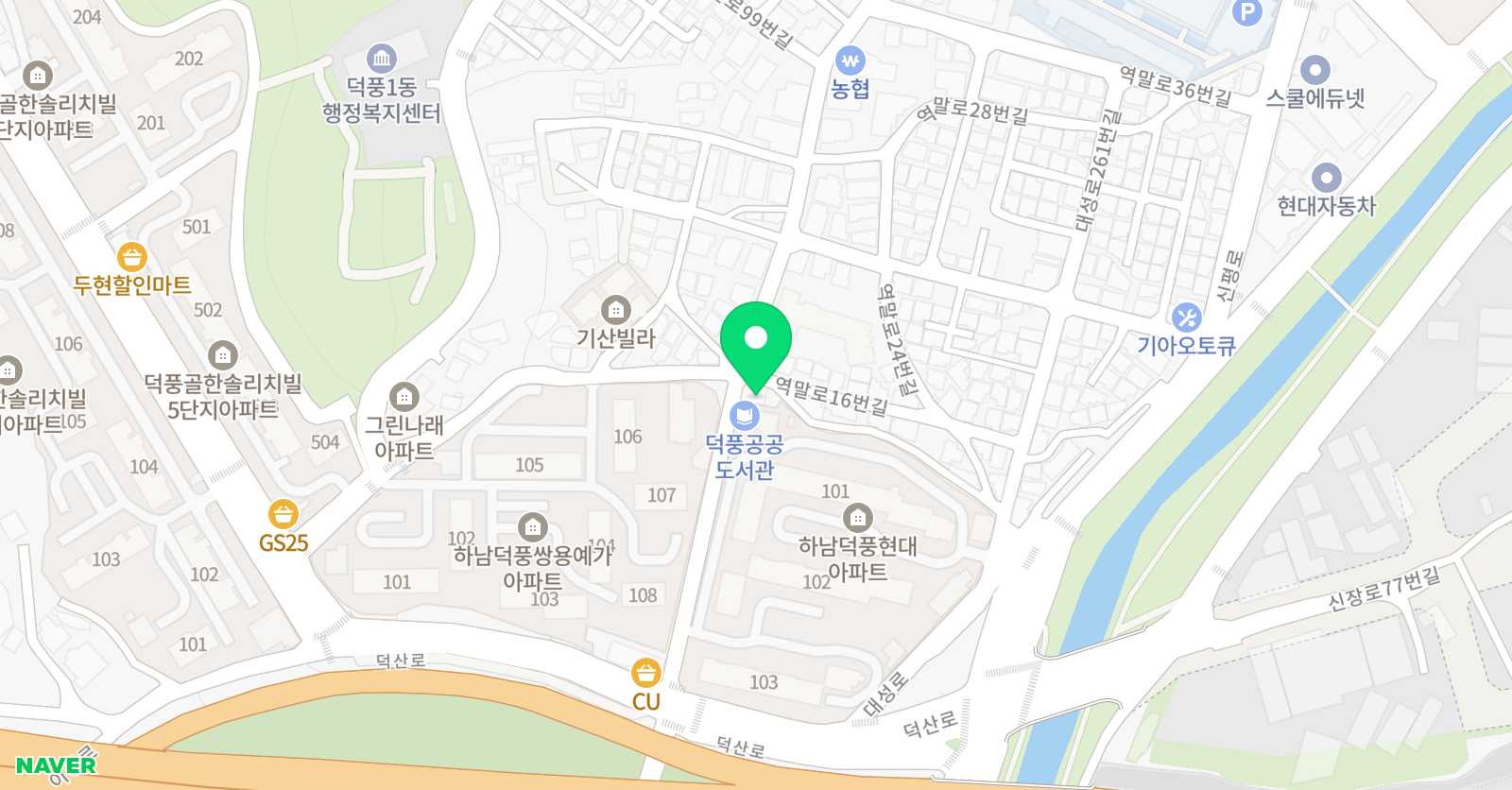 아트플래닛 미술학원 위치