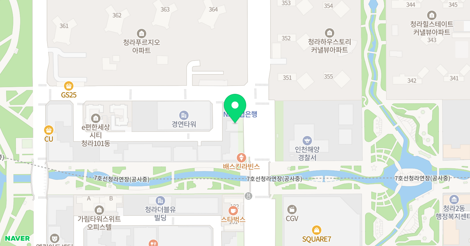 T.I 영재영어학원 위치