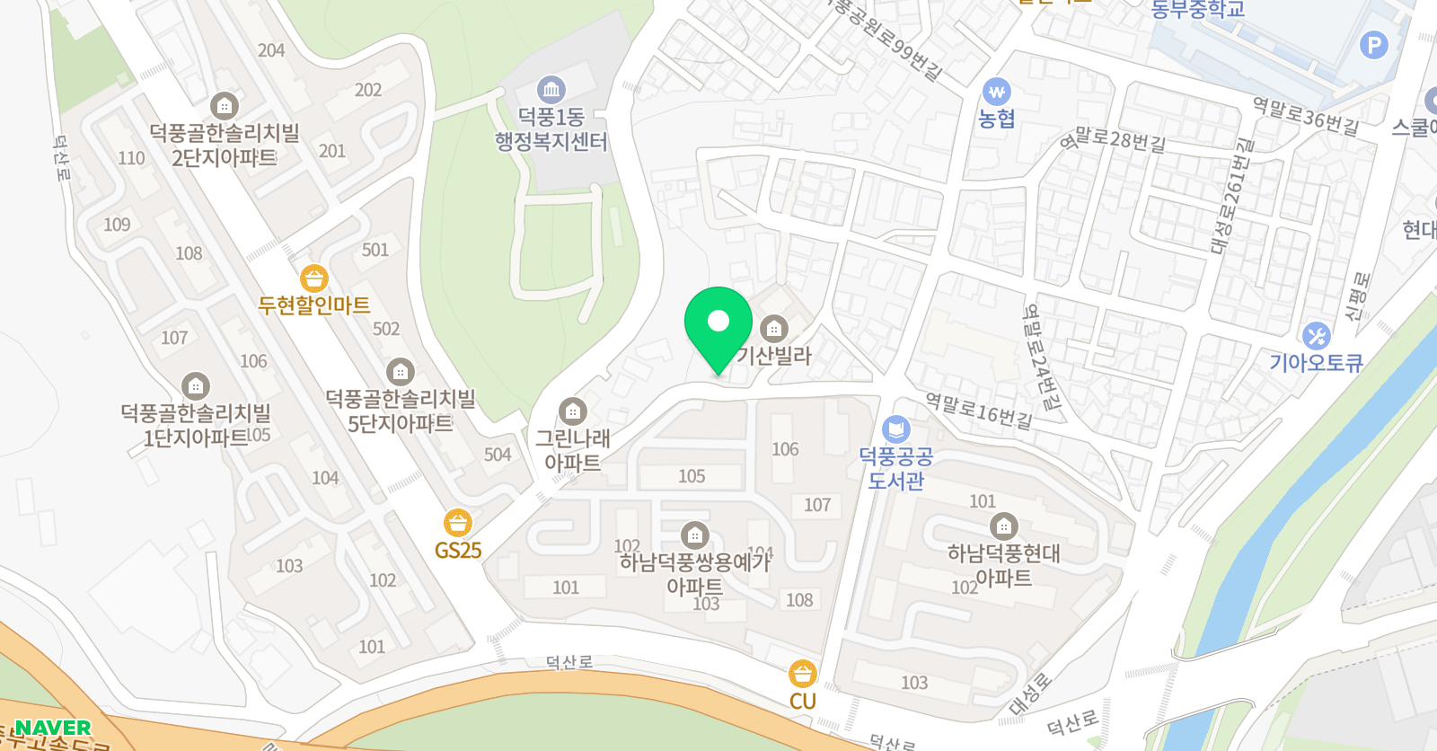 하민 독서토론논술 교습소 위치