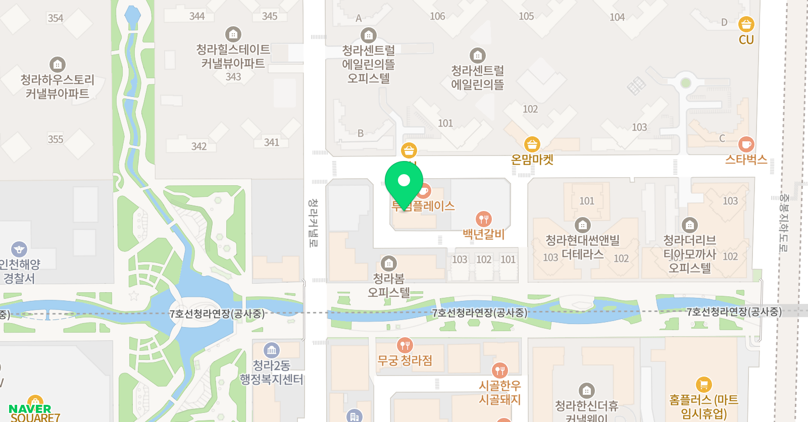헬로월드 코딩컴퓨터 학원 위치
