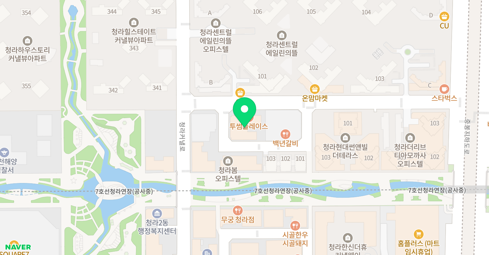 ASA 영어학원 위치