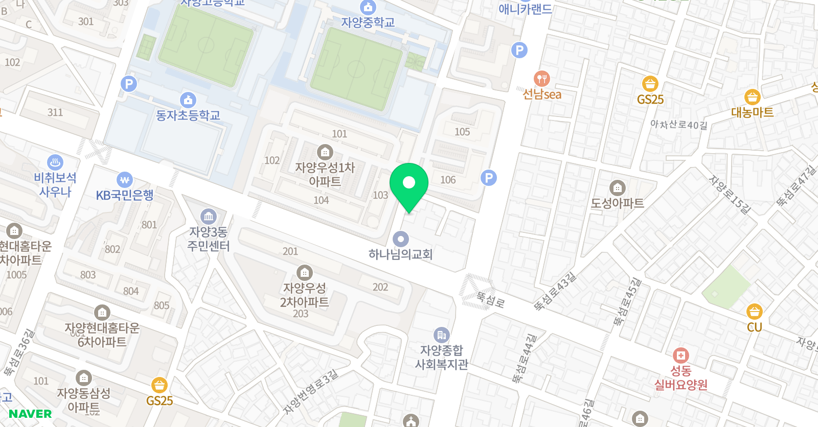 비전 영수학원 위치