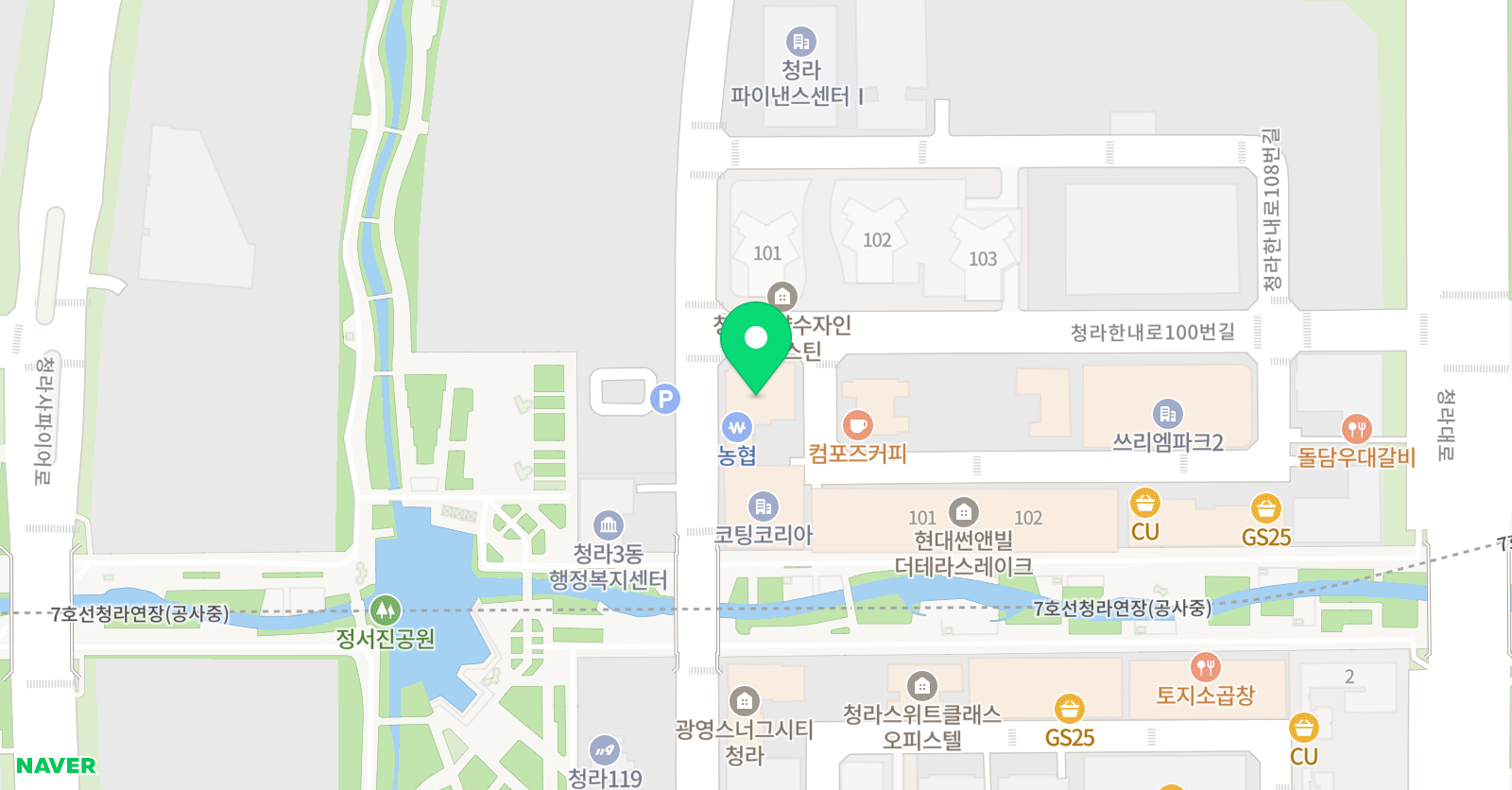 발레오르 학원 위치