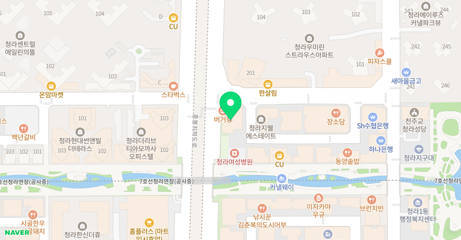 든든 수학 위치