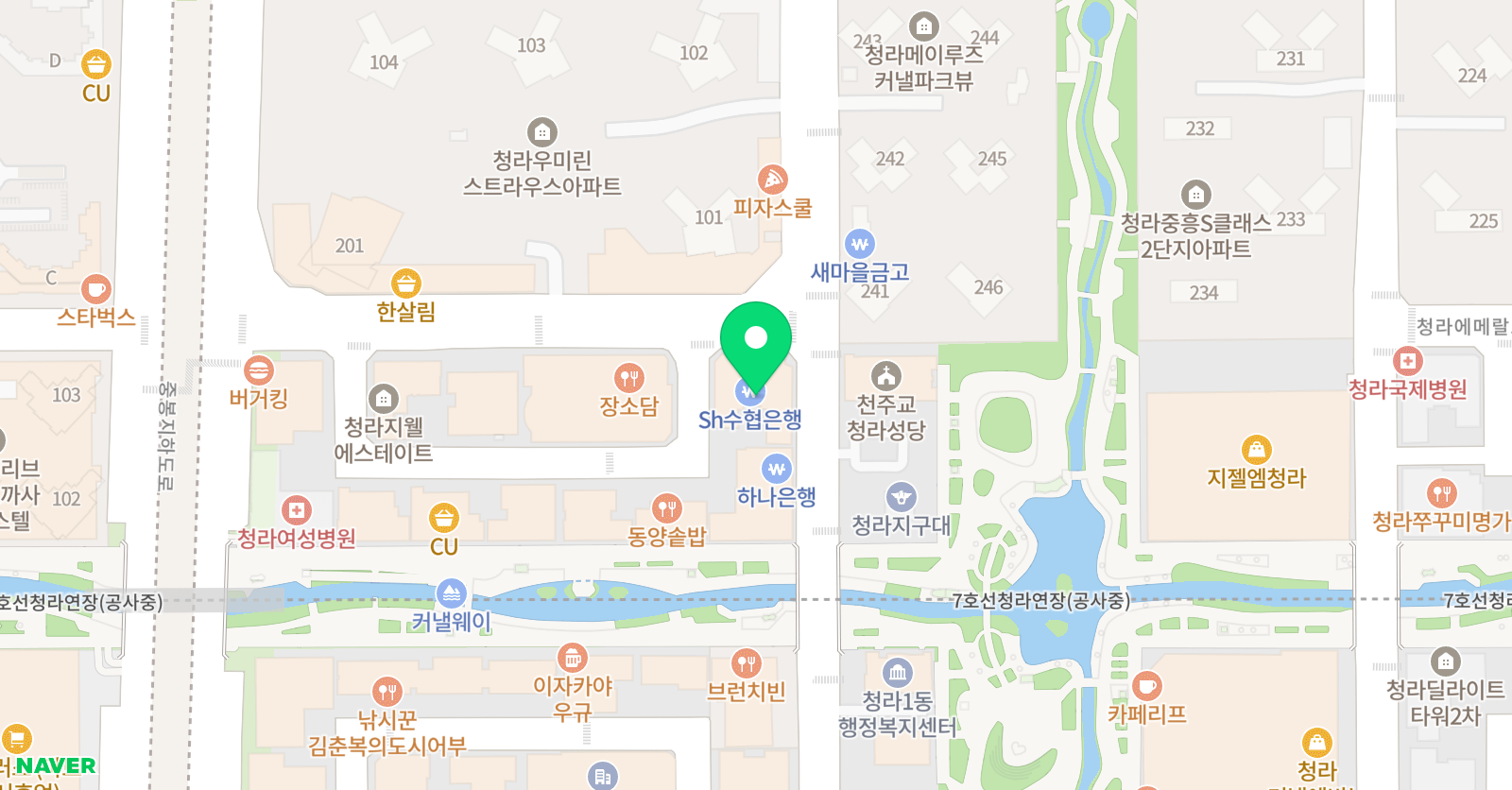 대신 학원 위치