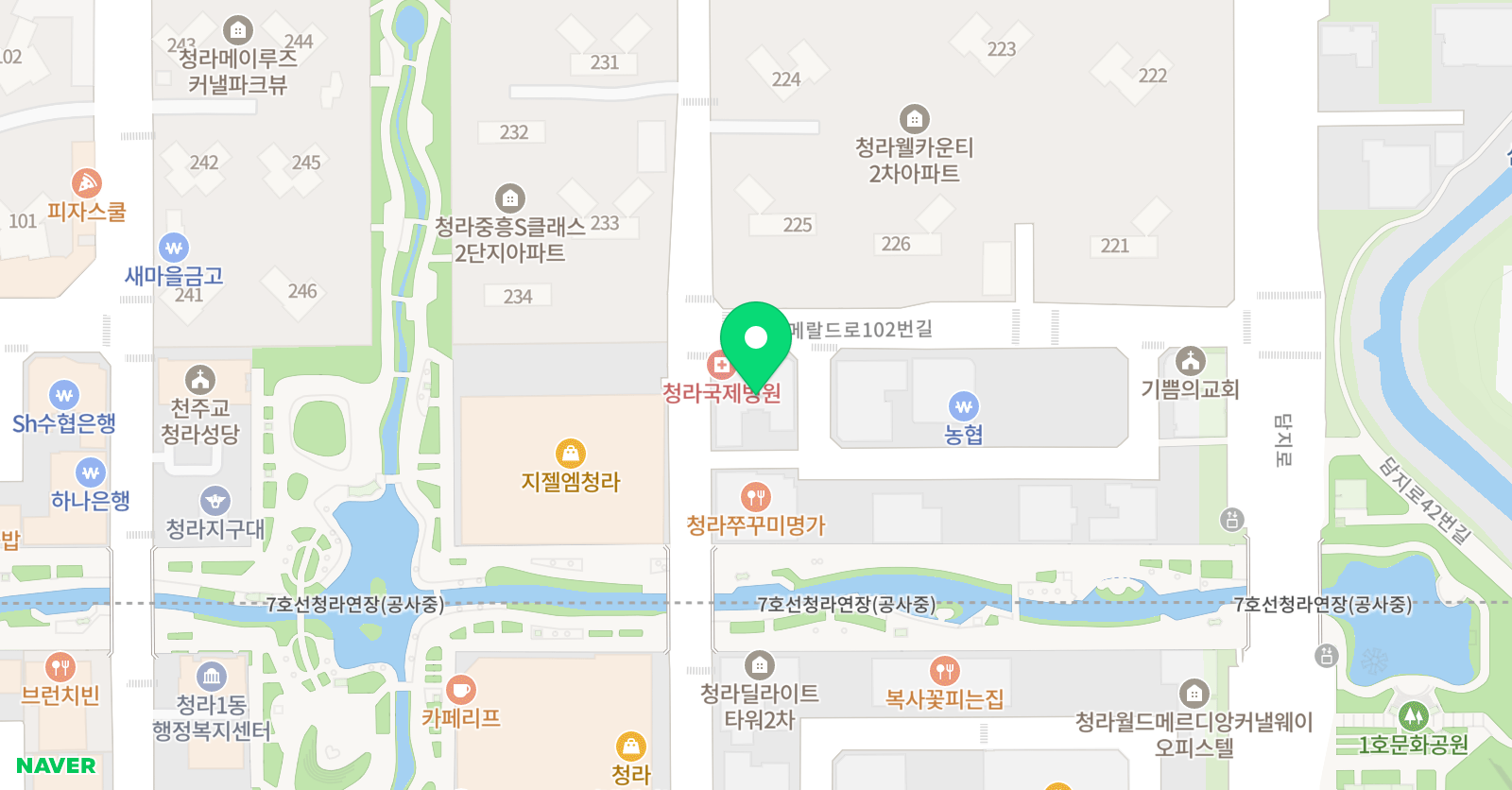 공부의발견 학원 위치