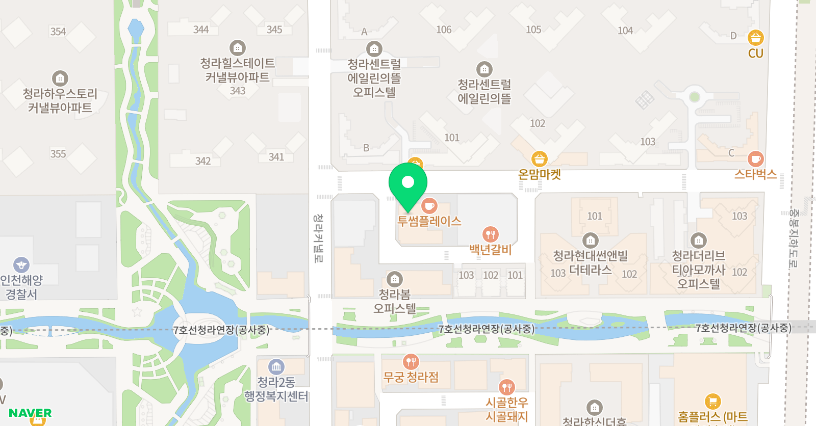 몬스터 국영수학원 위치