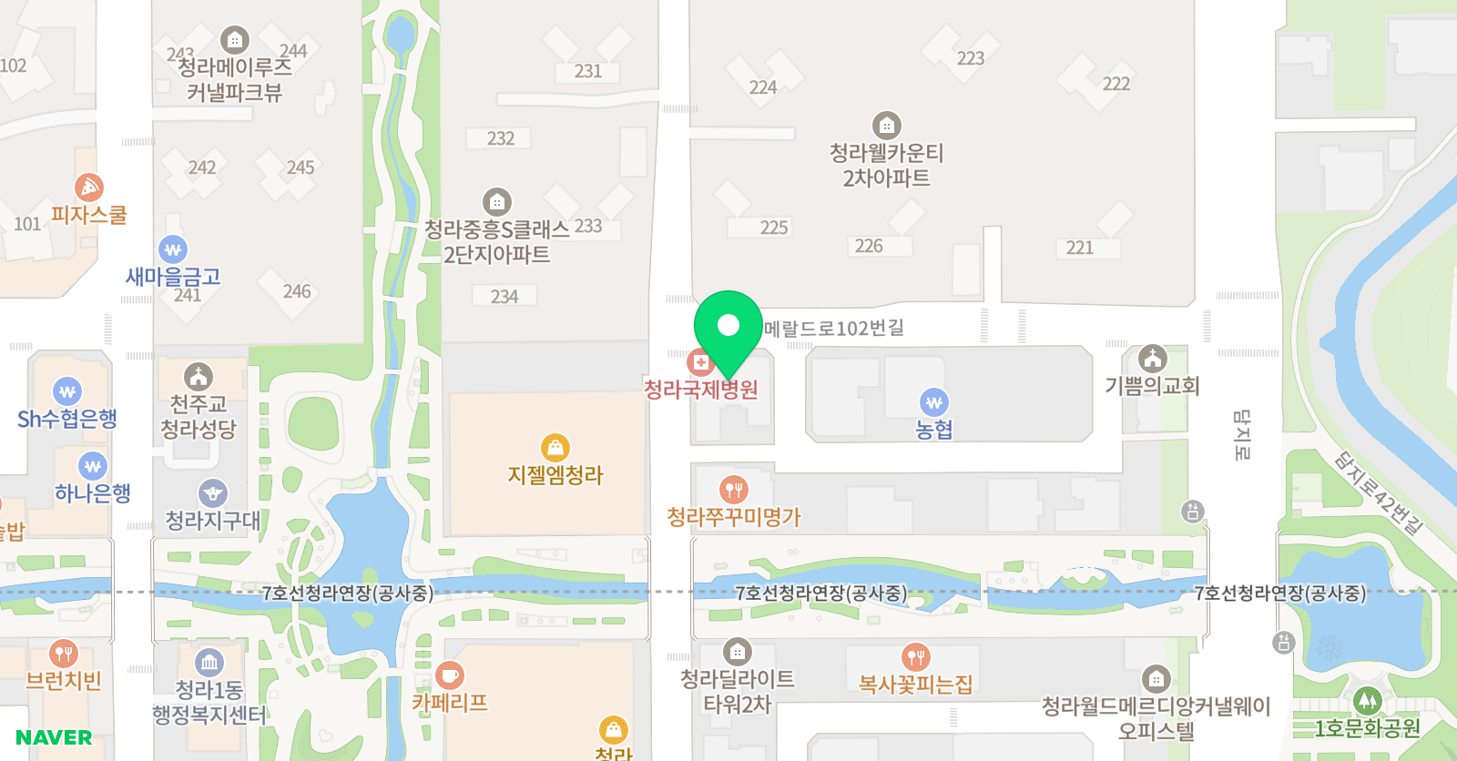 세계로 학원 위치