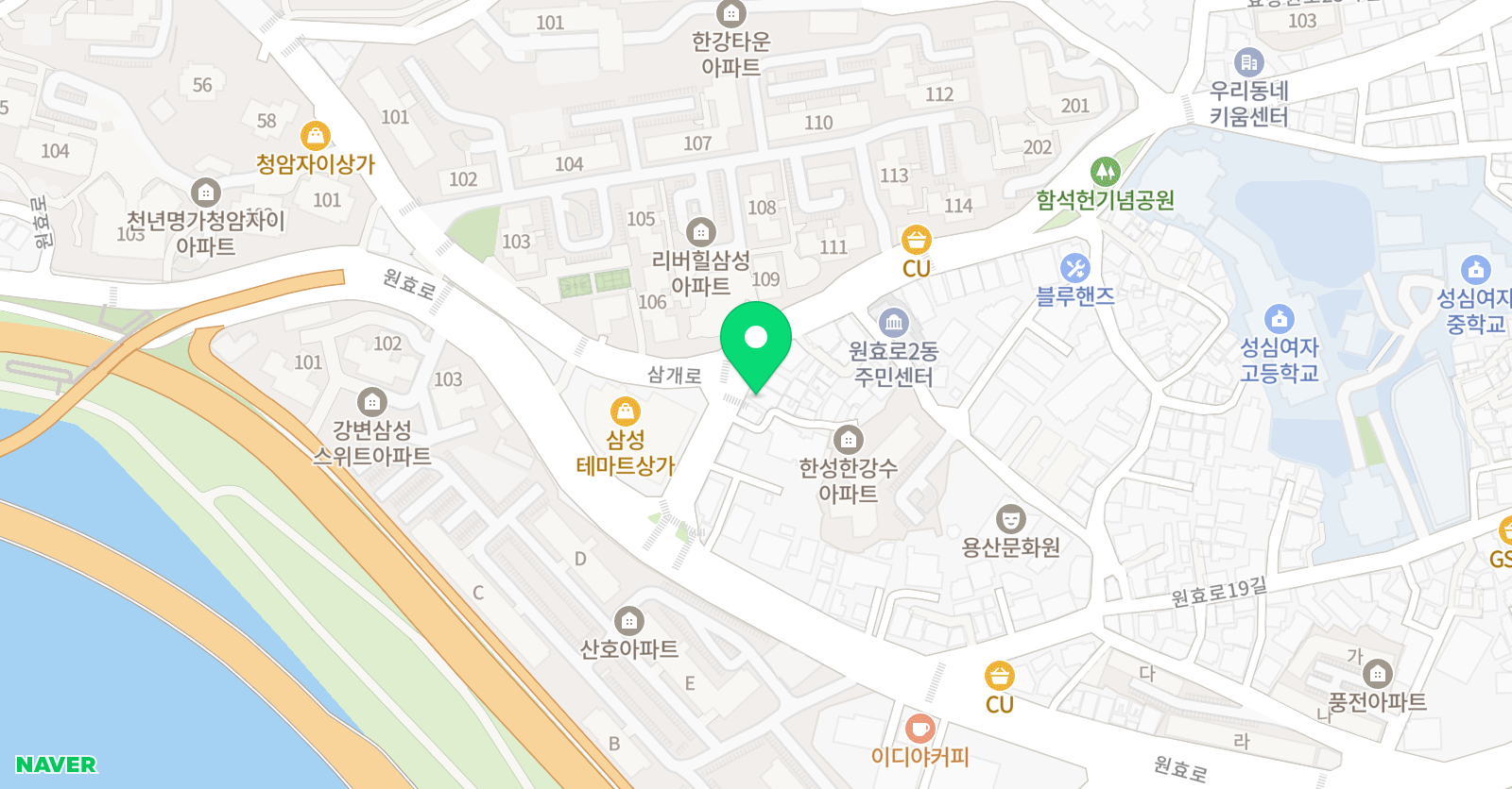 바하 음악학원 위치