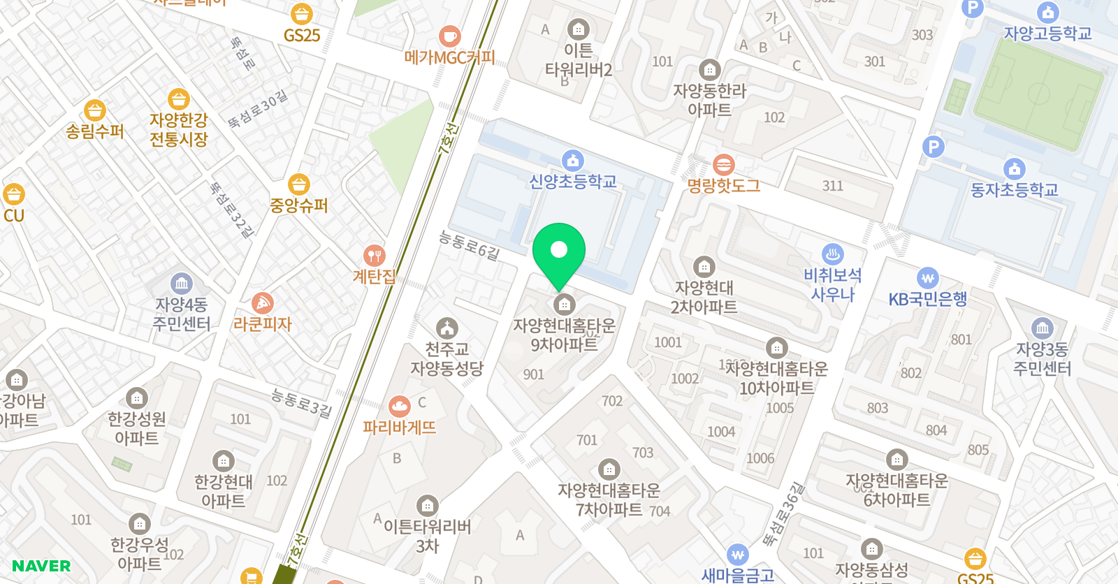 센띠아모 음악학원 위치
