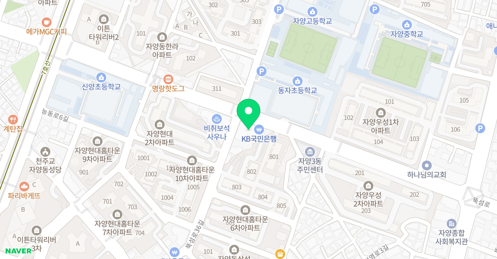 능률UP 원어민영어회화 위치