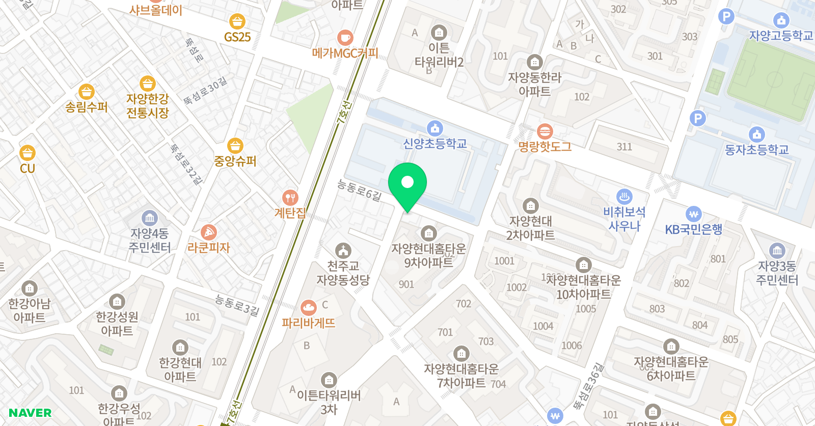 블루버드아트 미술학원 위치