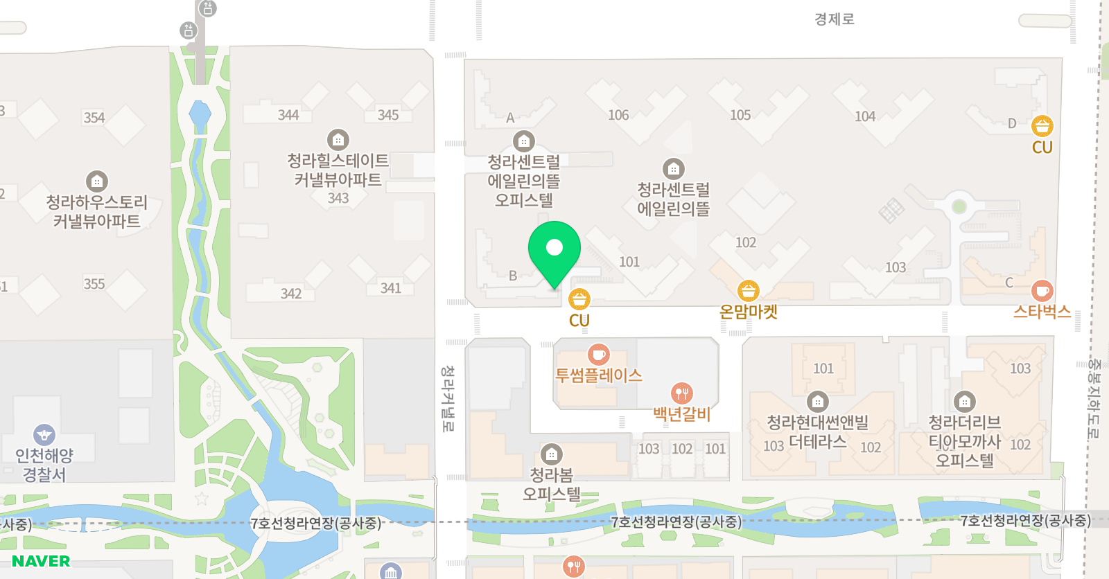 빅댄스스쿨 위치