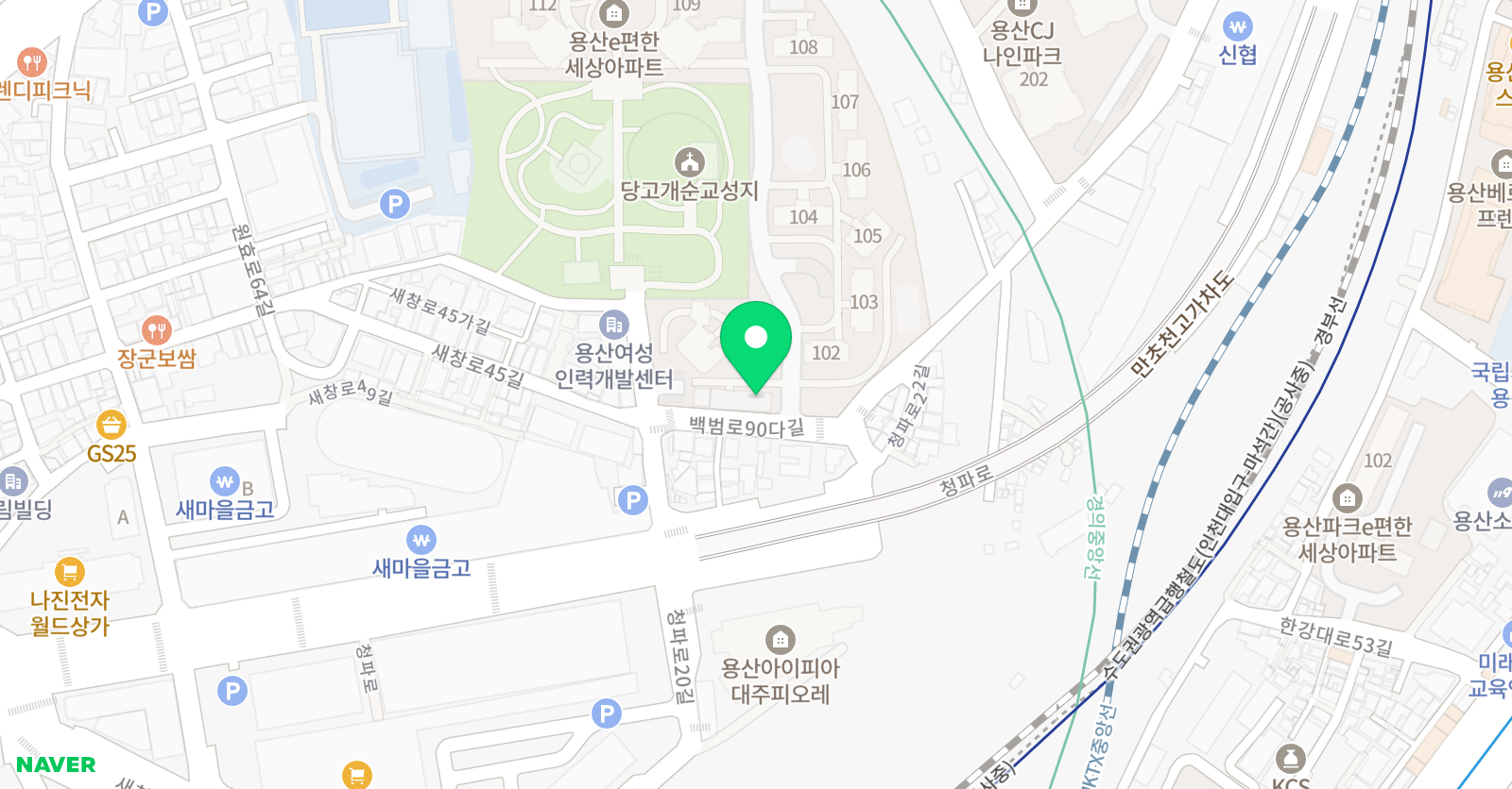 용산 수학공부방 위치