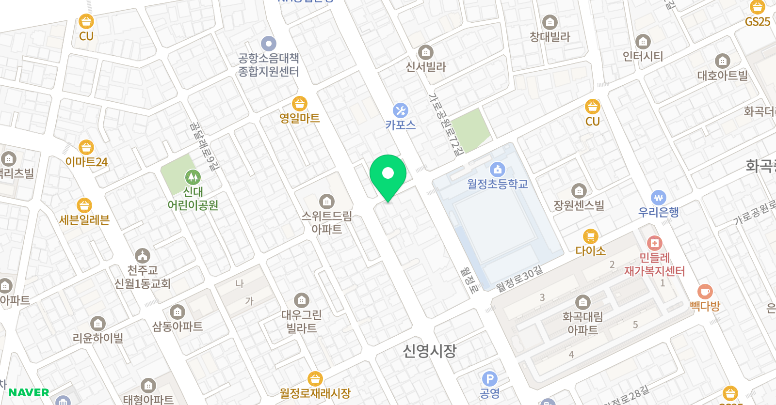 미성 피아노음악학원 위치