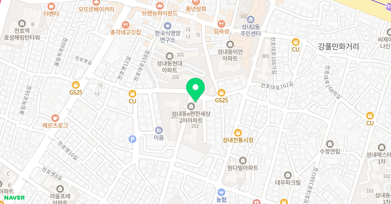 에이원매쓰 수학교습소 위치