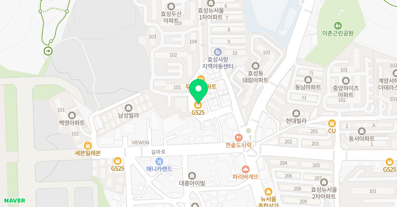 흙과종이 미술학원 위치