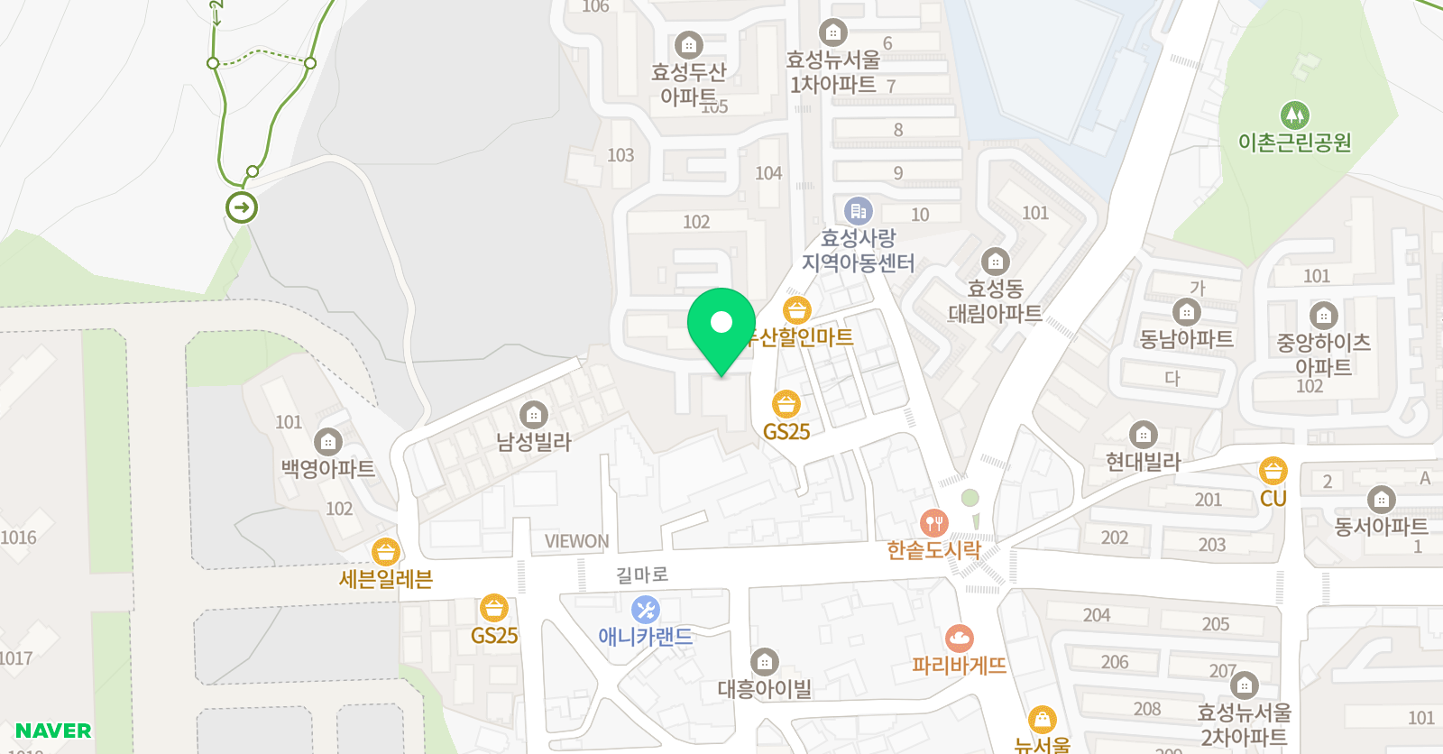 푸르넷 수학교습소 위치