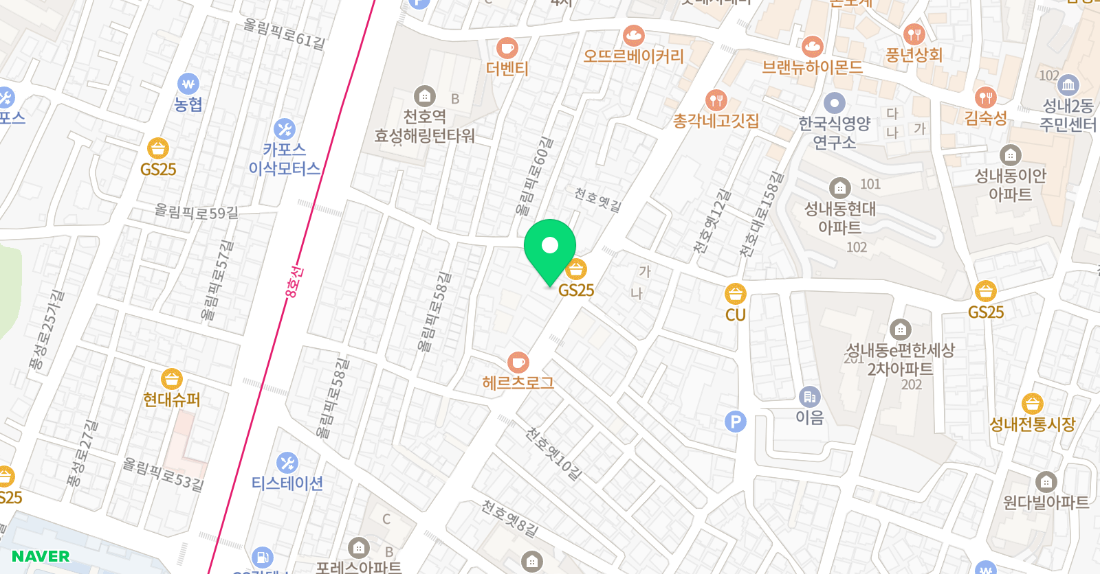 윤수정 음악학원 위치